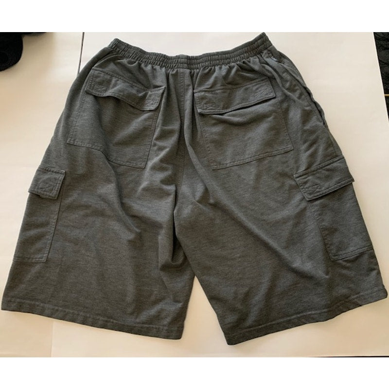 Men's 2XL Gray Long Active Ware Shorts