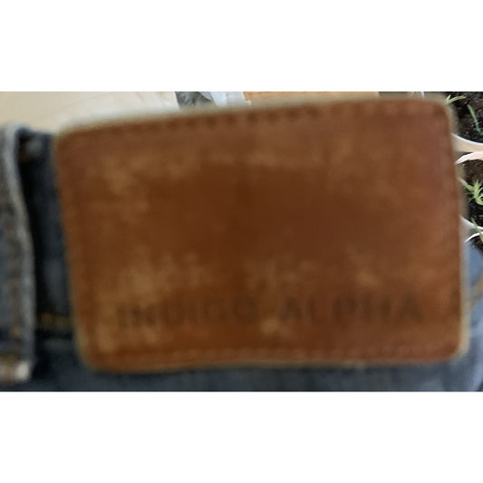Indigo Alpha men's jeans size 46" with 30" length