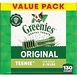 Greenies Veterinarian-Recommended Natural Dental Dog Treats