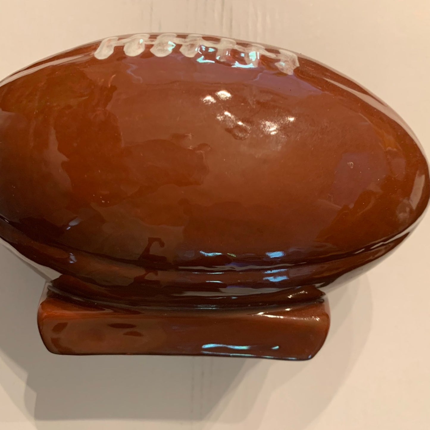 Ceramic Football piggy bank