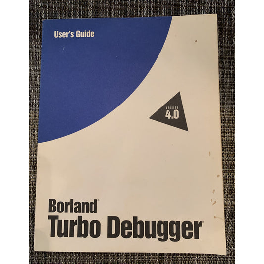 Borland Turbo Debugger Reference Book