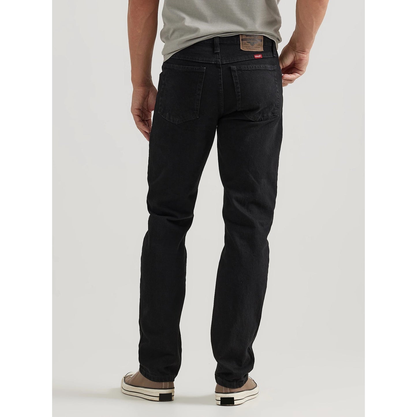 Wrangler 38 x 32 Five Star Regular Fit Jean: Coal Black