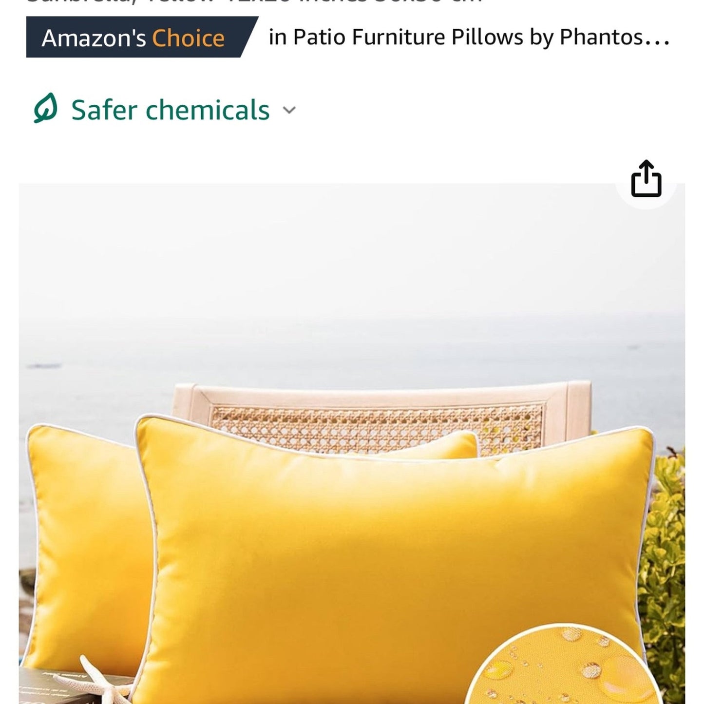 yellow pillow covers - Fast shipping, make an offer