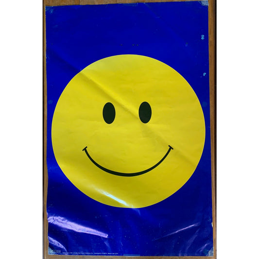 Vintage Smiley Face 1345 Print, Copyright 1995 Day Dream Publishing