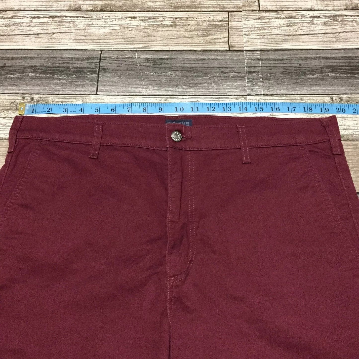 Levi’s Chino Pants Men’s 38x32 Red Straight Leg Casual