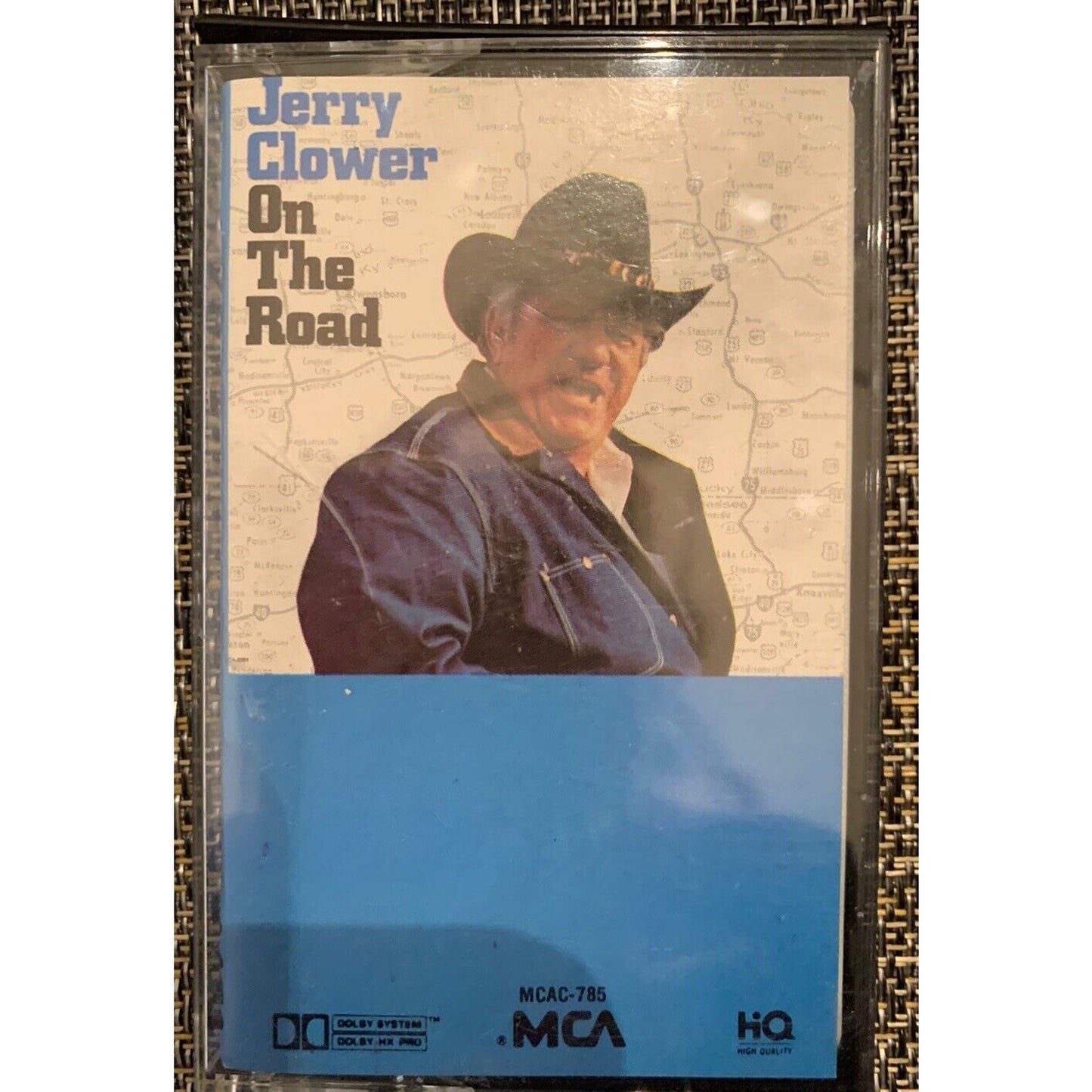 On the Road by Jerry Clower (Cassette, Jan-1987, MCA)