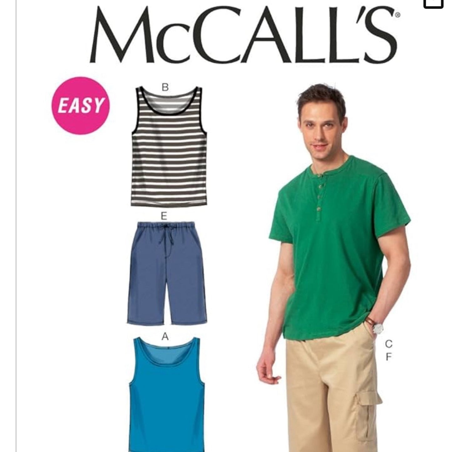 Men’s clothes sewing pattern - Fast Shipping, Make an Offer