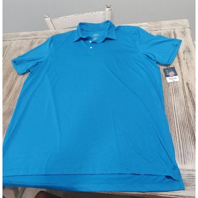 St. John's Bay Men's Blue 2xl polo