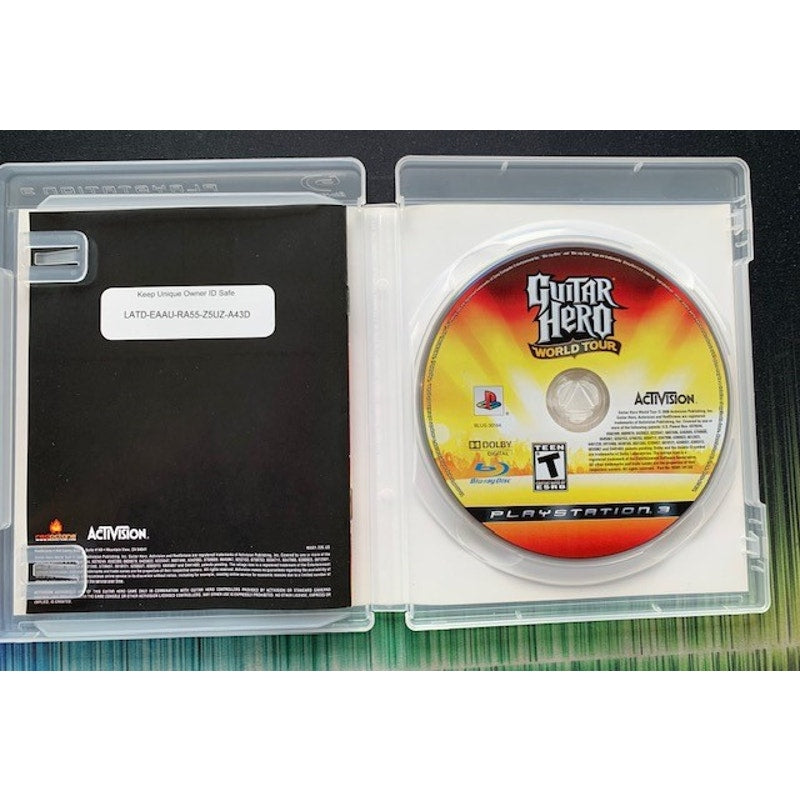 Guitar Hero World Tour game for PlayStation3