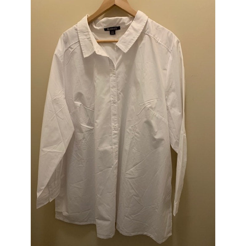 Roman's Women's Dress Shirt size 28W