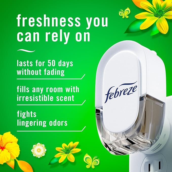 Febreze Plug Refills. Set of 3. Gain sent.