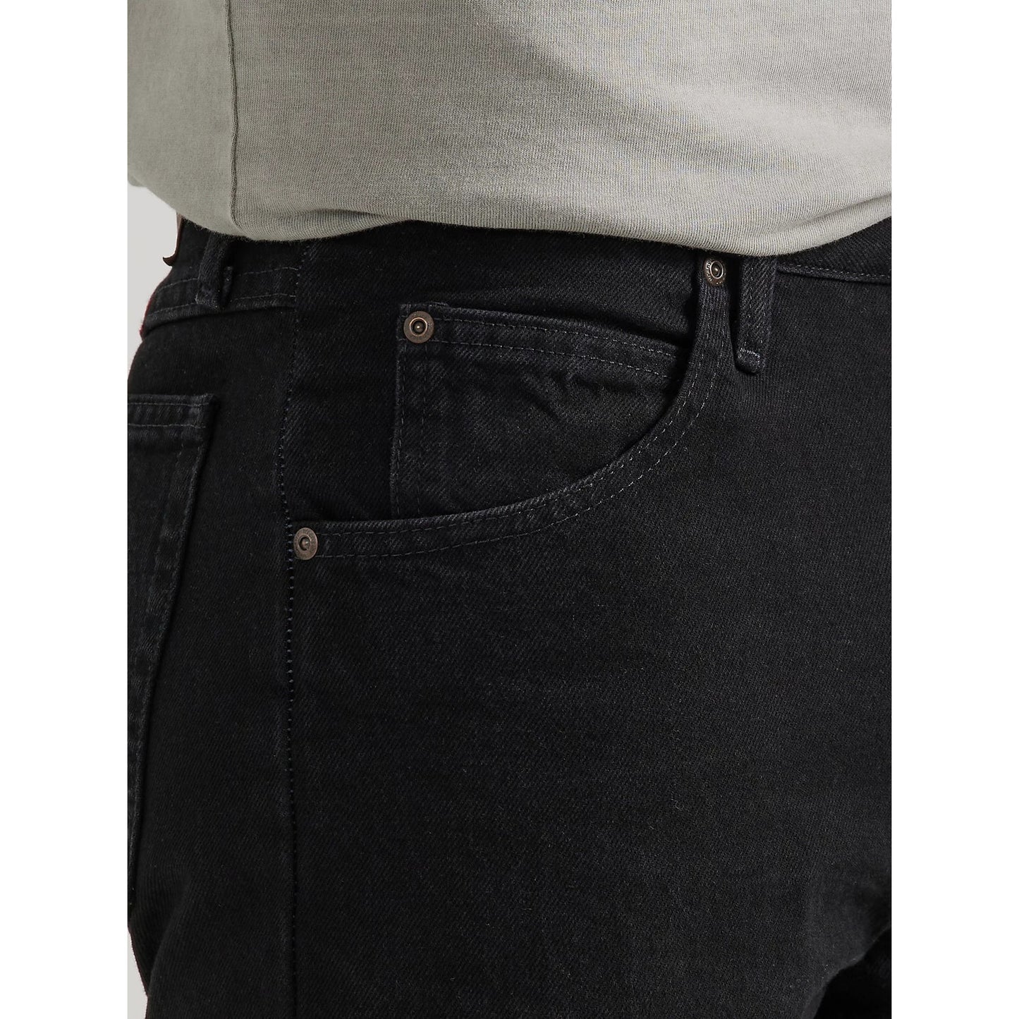 Wrangler 38 x 32 Five Star Regular Fit Jean: Coal Black