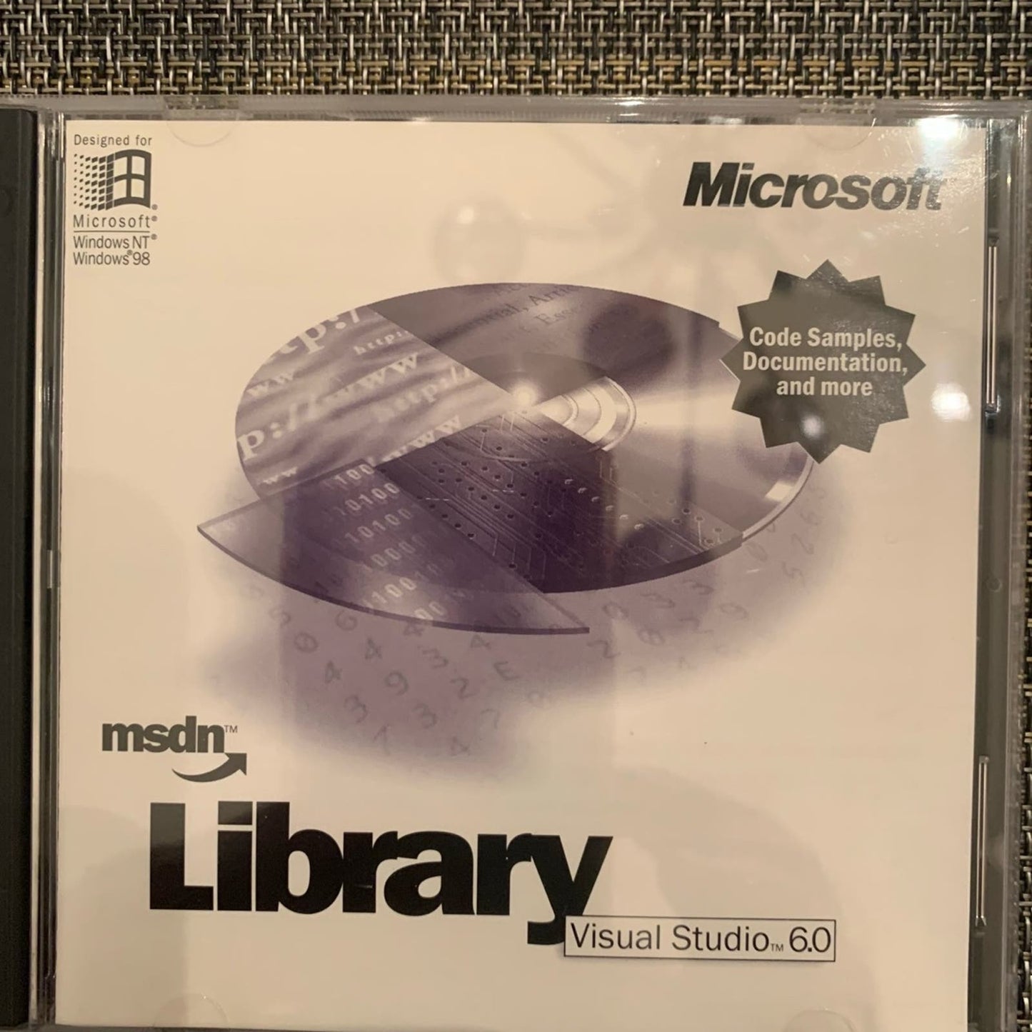 Microsoft programming reference CD software