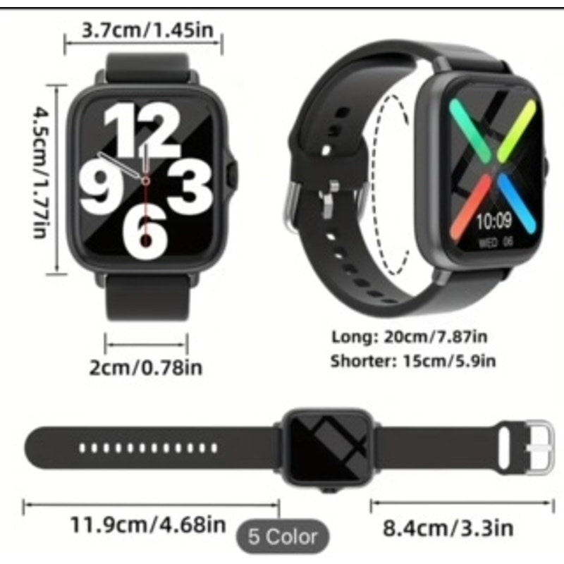 Waterproof Smart Watch, 1.83'' Full Touch Screen Display