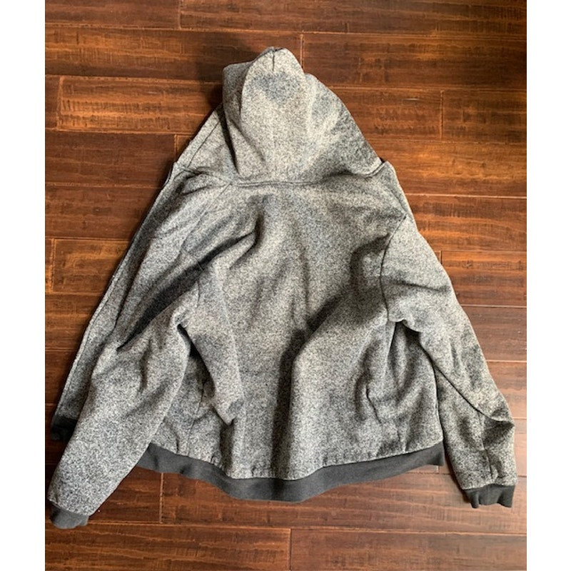 Men's 3XL Gray Espada brand Hoodie Coat