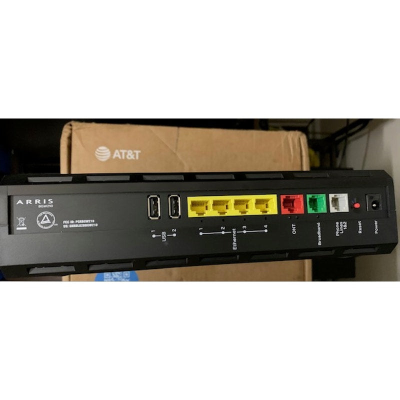Tested - Working AT&T BGW210 Internet Gateway