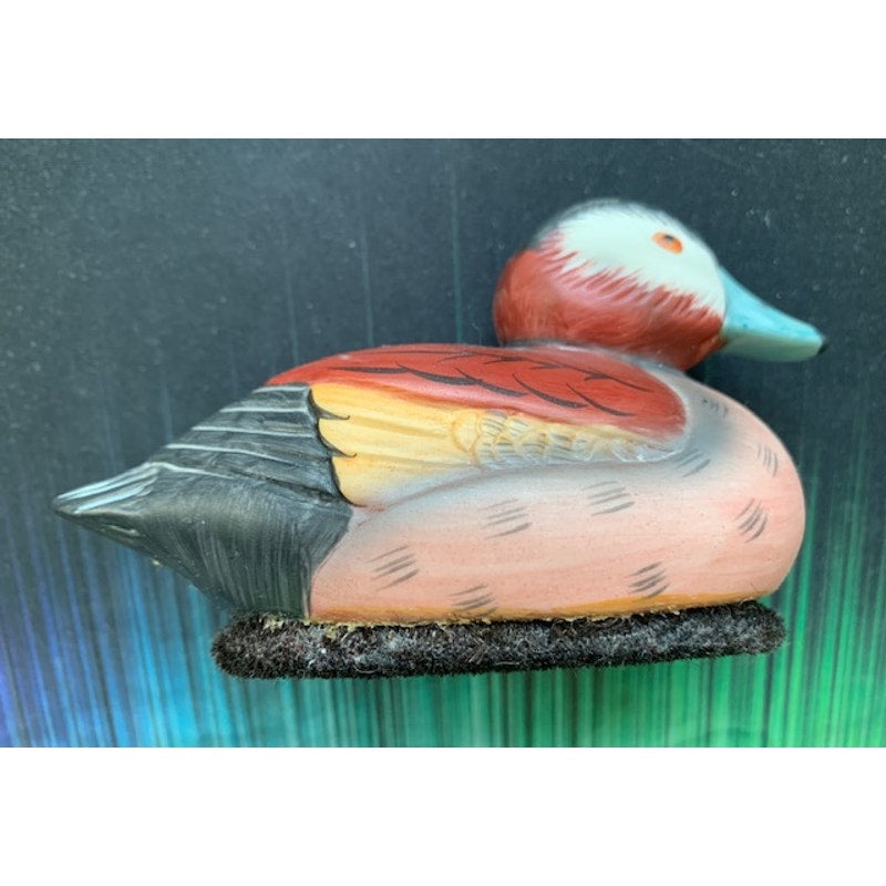 Jasco Ceramic Mallard Duck Clothes Lint Remover