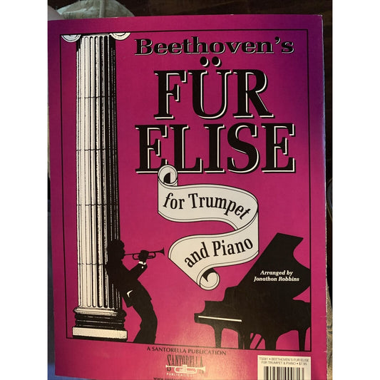 Beethoven's Fur Flise For Trumpet And Piano Sheet Music