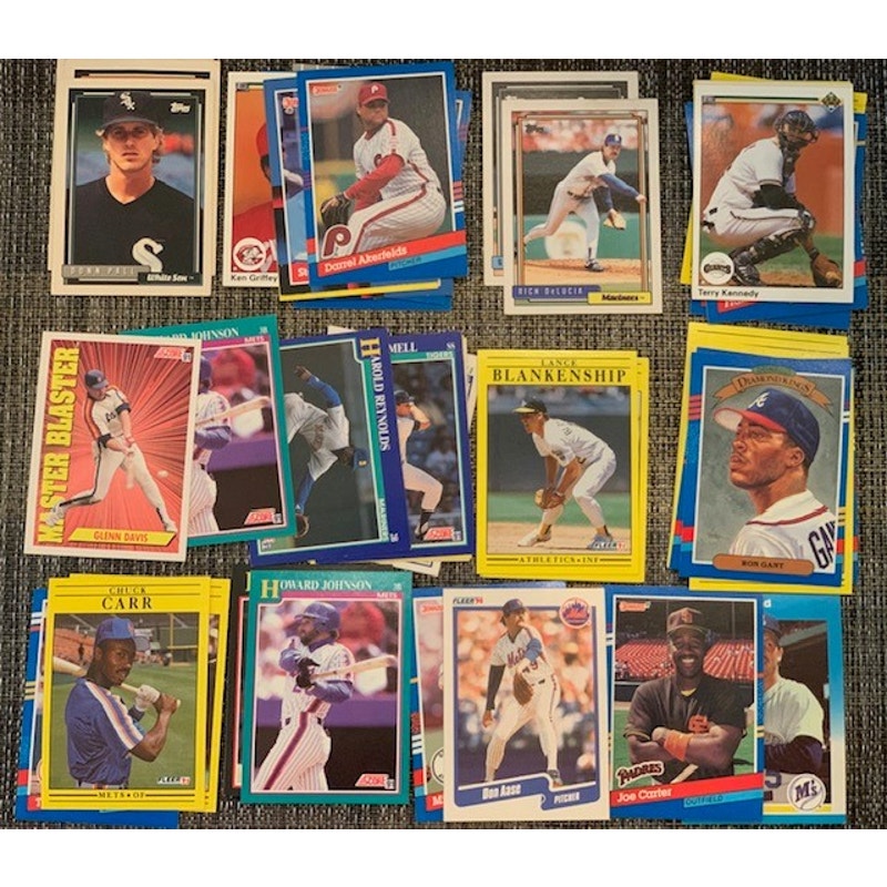 Various Assortment of 35+ Base Ball Cards