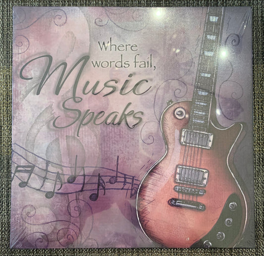 Where words fail music speaks picture