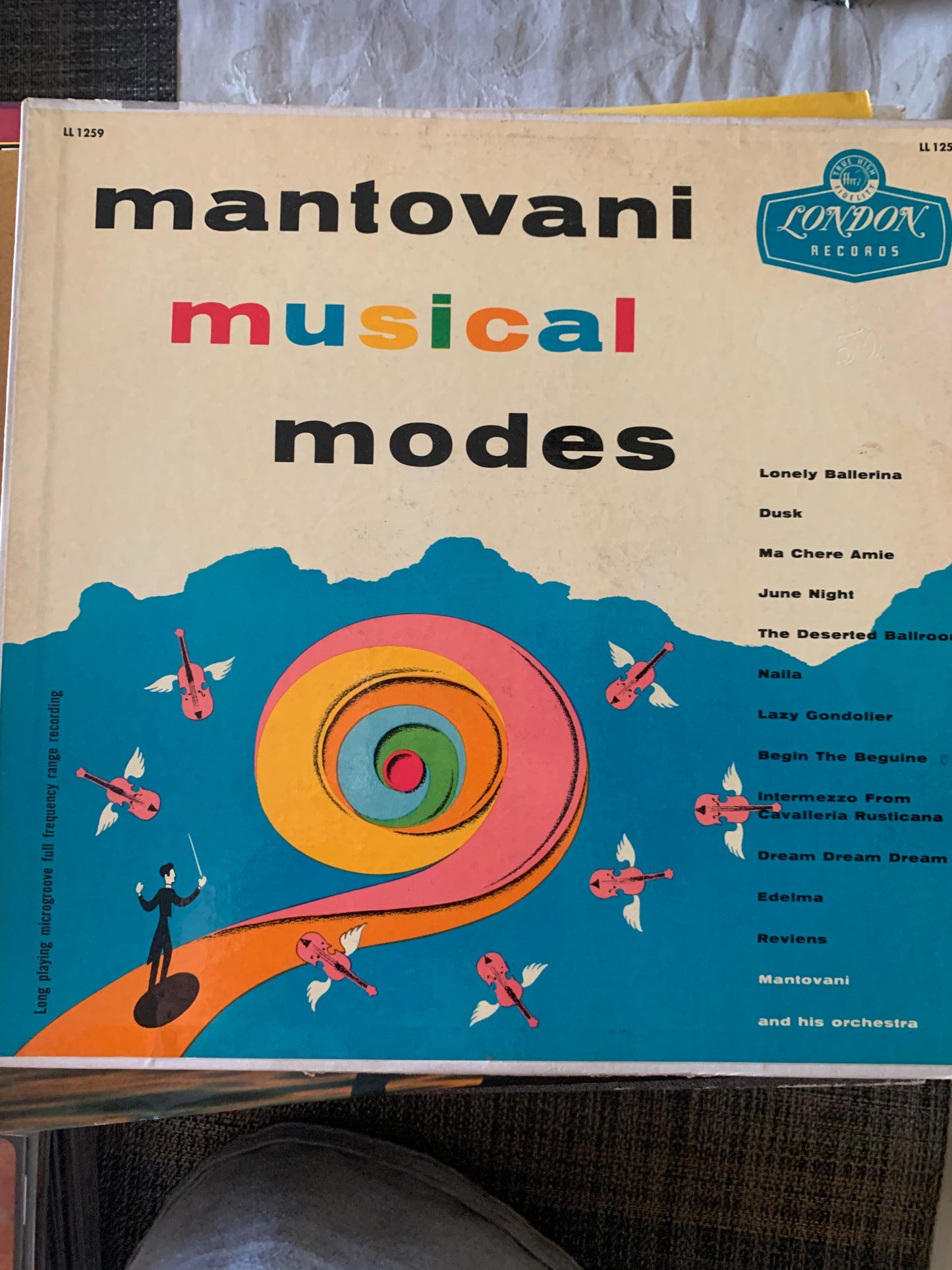 Mantovani musical modes LP