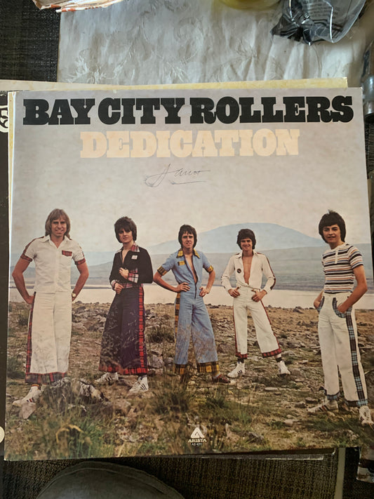 Bay City Rollers dedication LP