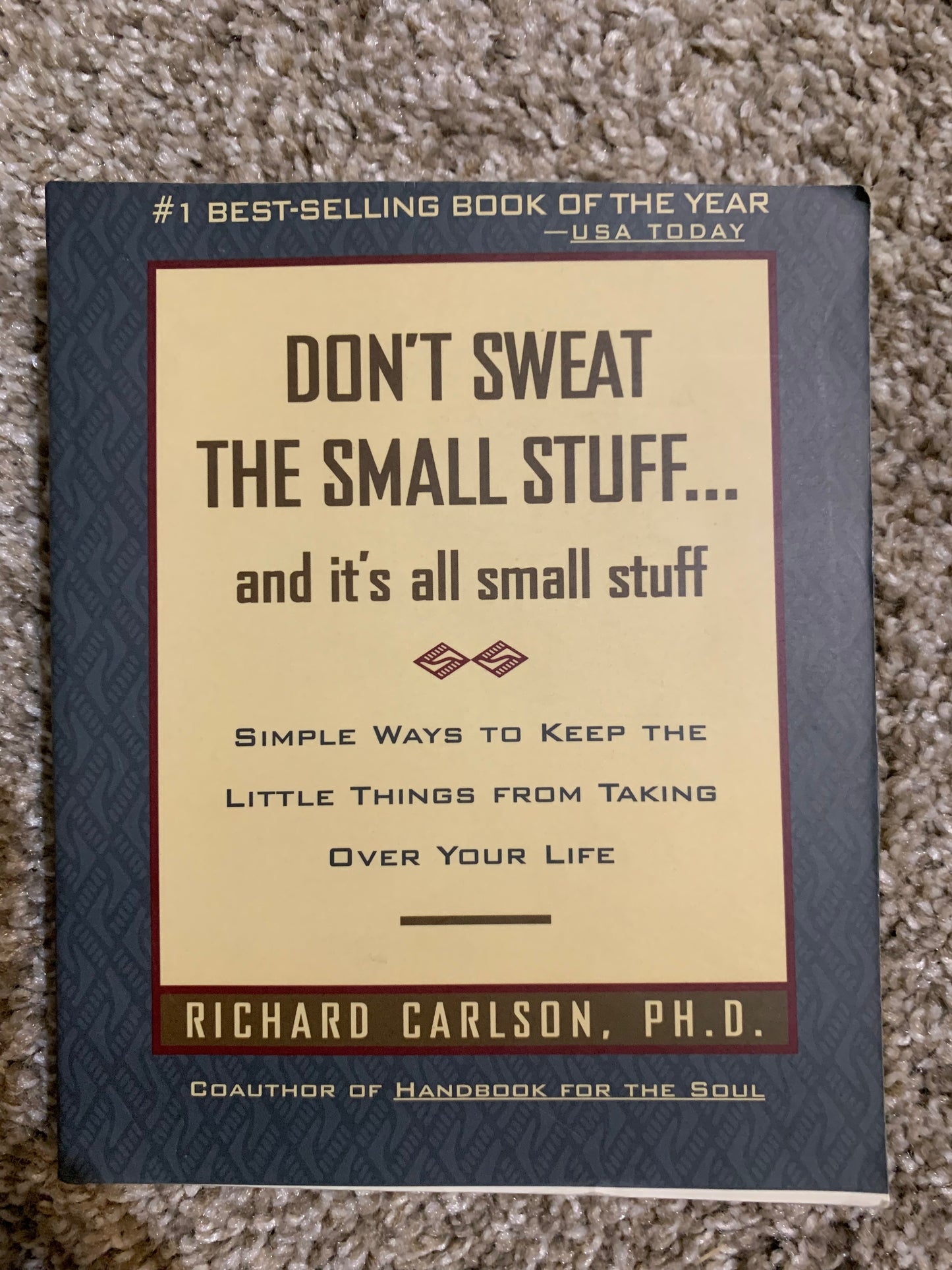 Don’t sweat the small stuff