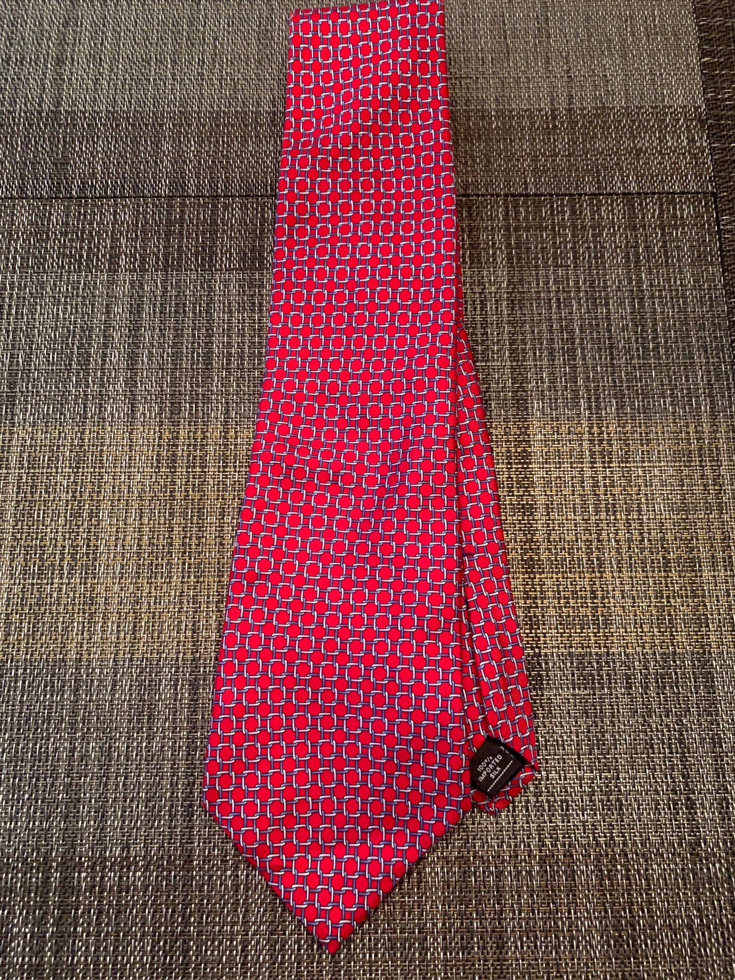 Silk neck tie