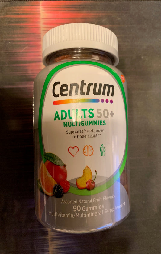 Centrum Adults 50+ Multigummies 90 Gummies