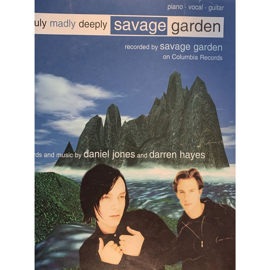 Savage Garden Truly Madly Deeply Sheet Music