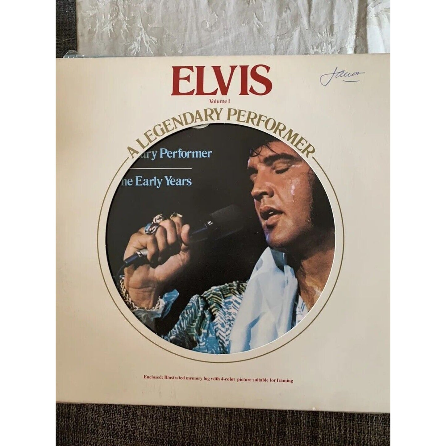 Elvis; A Legendary Performer Volume 1 LP