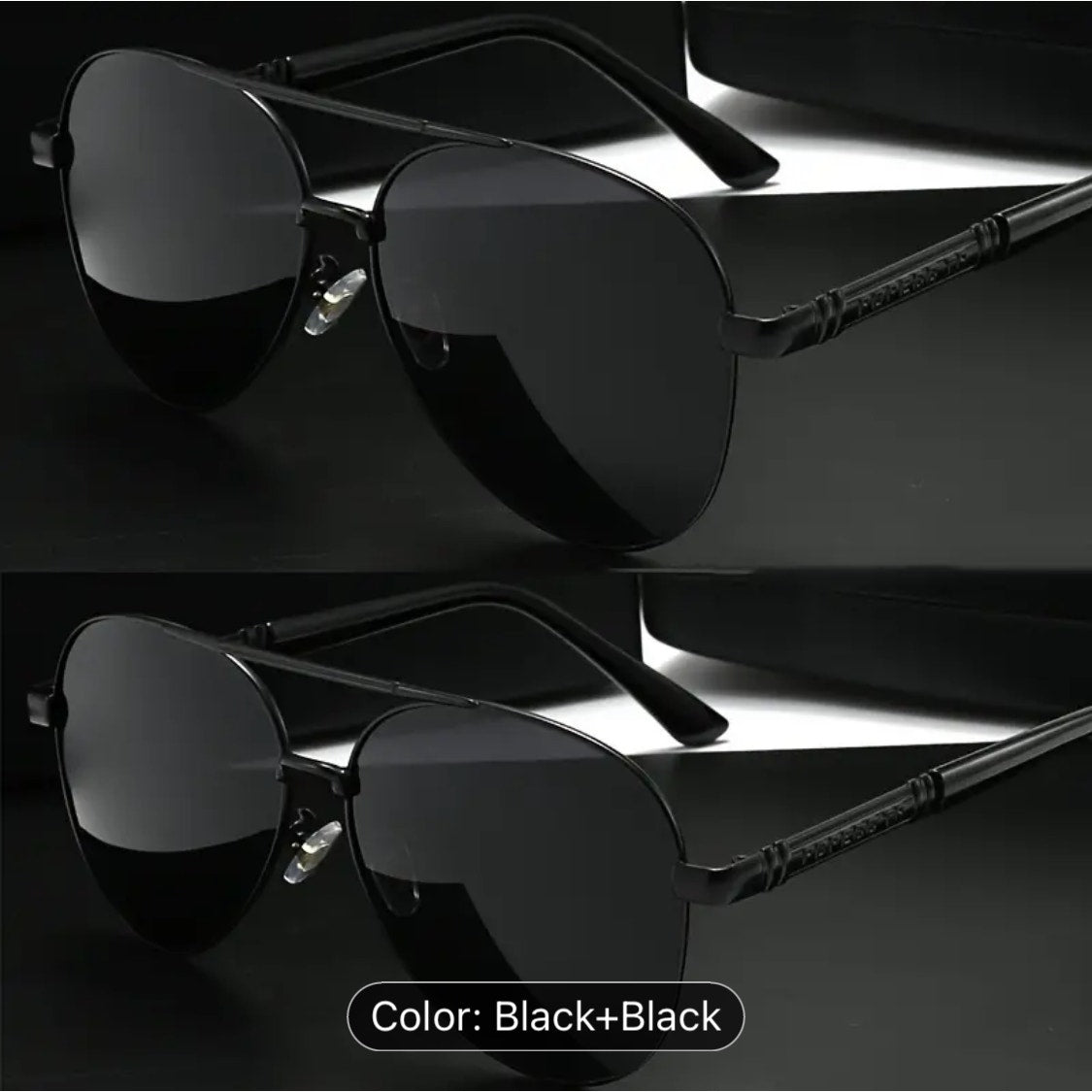 2pcs Polarized Fashion Glasses