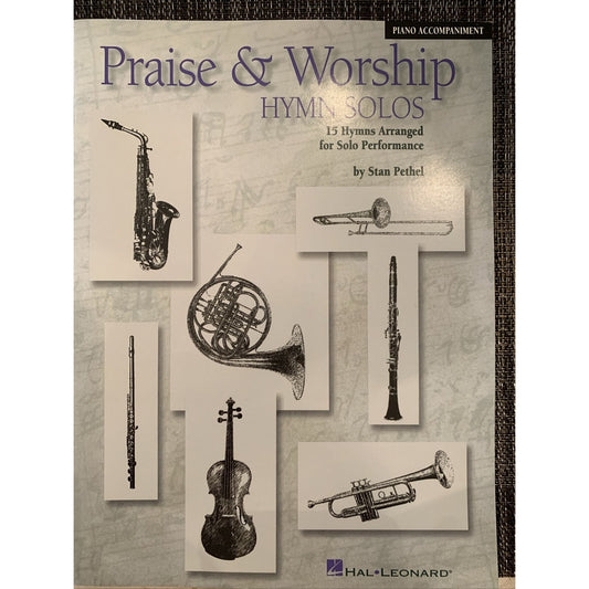 Hal Leonard Praise & Worship Hymn Solos 15 Hymns Arranged for Solo Per Piano Acc