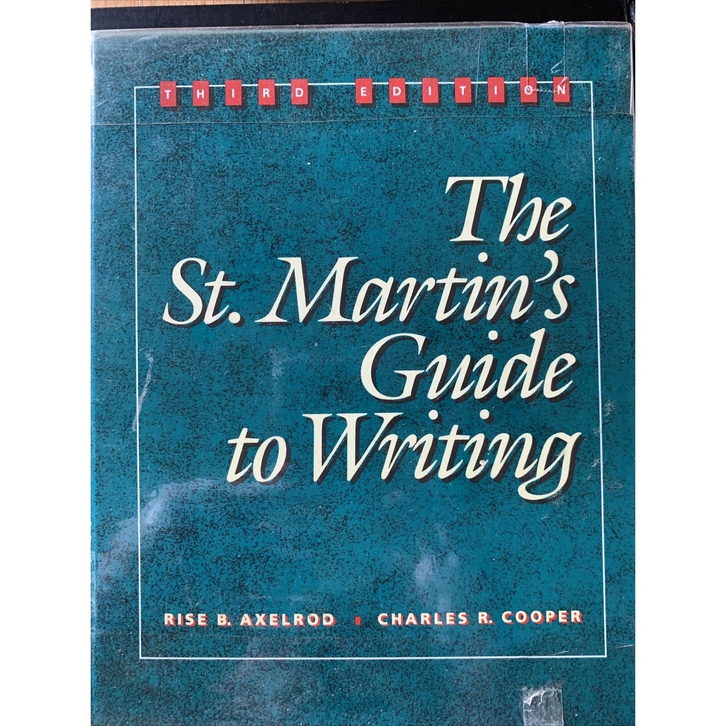 St Mart GD Writ 3EC by Axelrod (1991, Trade Hardback)