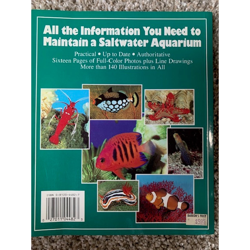 The New Saltwater Aquarium Handbook by George C. Blasiola II