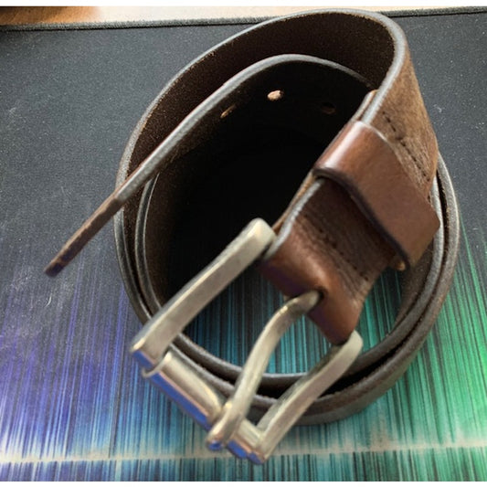 Men’s 35-39" Brown Leather Belt