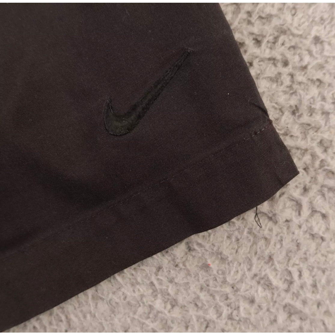 Nike Shorts Men's 38 Black Polyester Cotton Golf