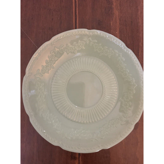 Vintage Jadeite Floral Plate - Fast shipping. Make an offer.